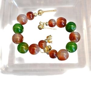 Elegant Beaded Earrings